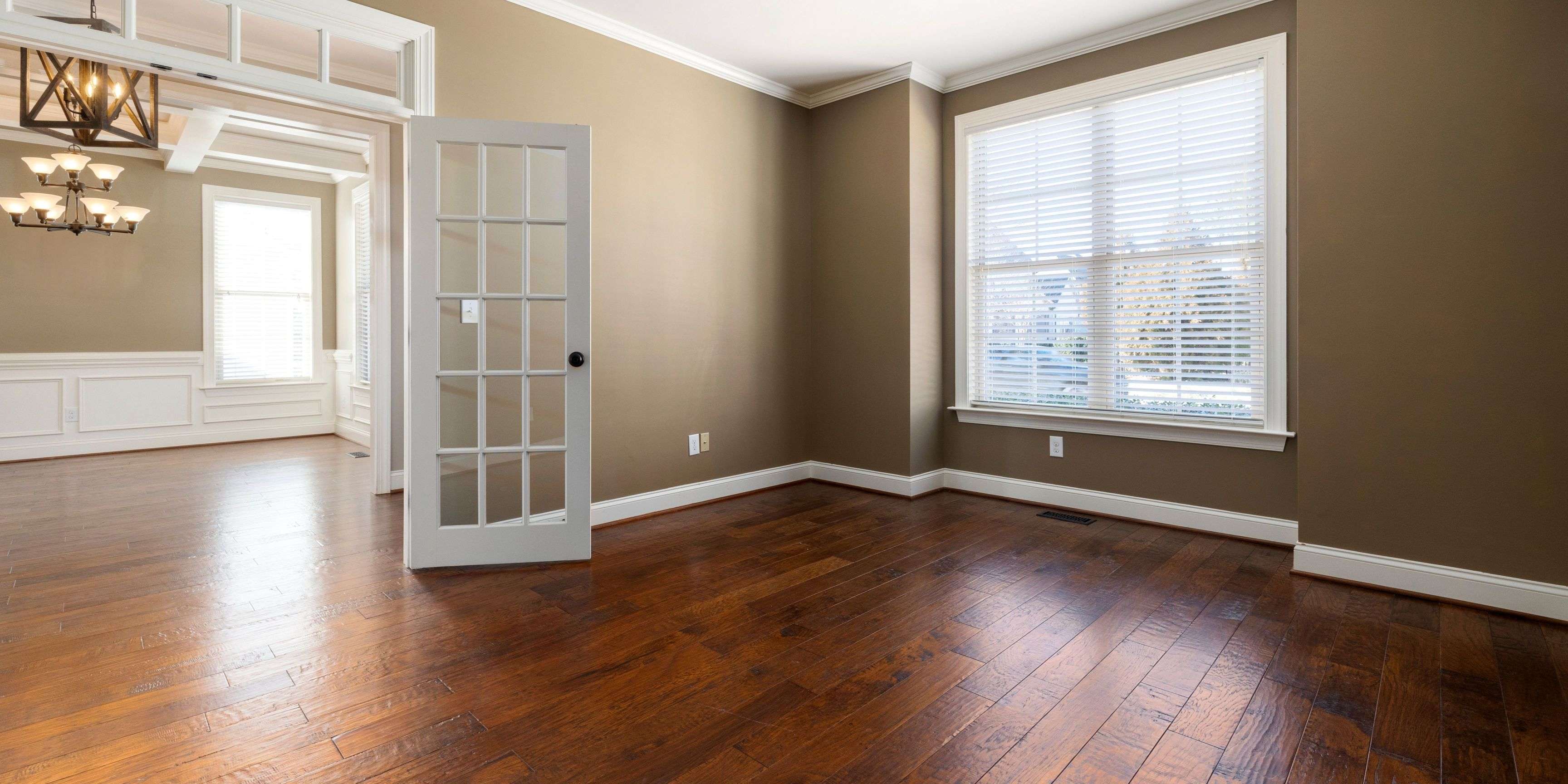 Beautiful hardwood flooring installation in Marietta GA